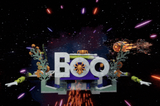 Compressed Halloween Galacticoaster GIF