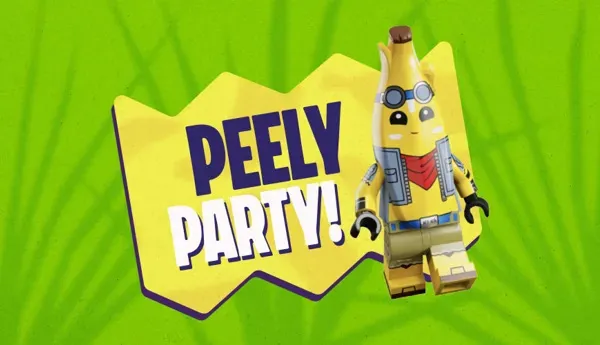 Peely Party In Lego Gaming Zone