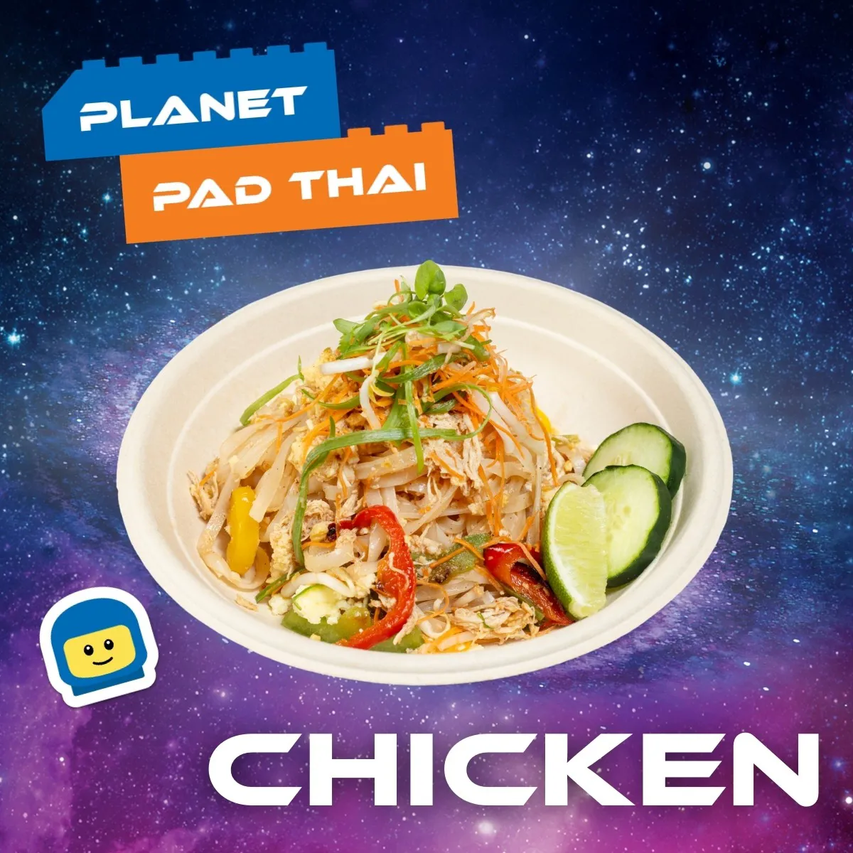 Chicken Planet Pad Thai Nebula Noodles
