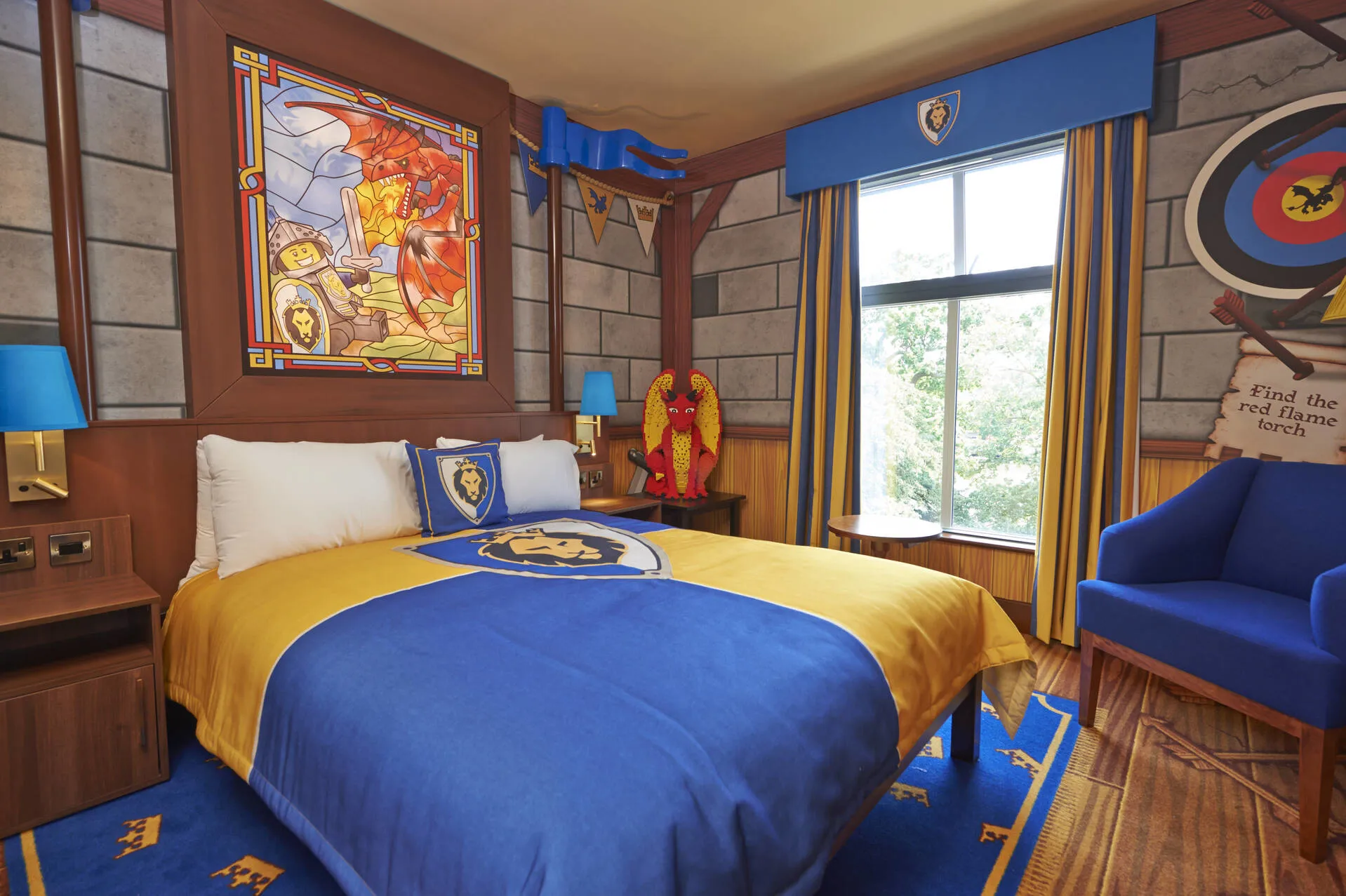 LEGO Themed Rooms LEGOLAND Castle Hotel