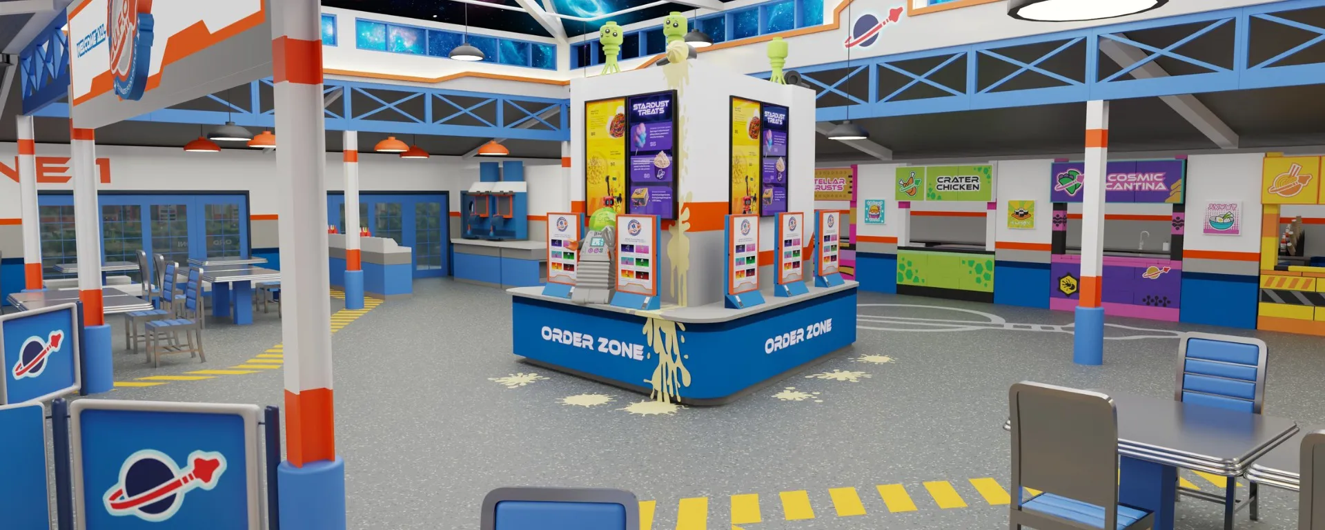 Artist rendering of UFO 