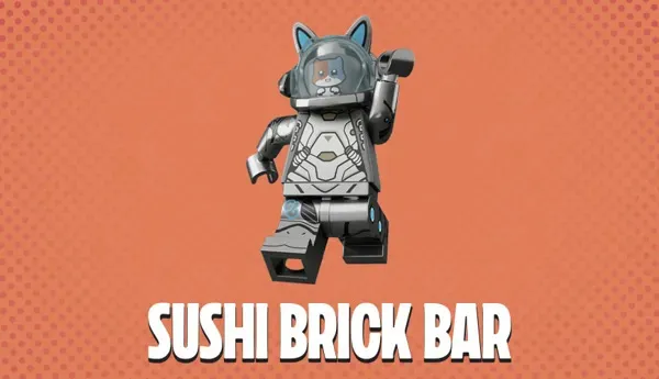 Sushi Brick Bar In Lego Gaming Zone