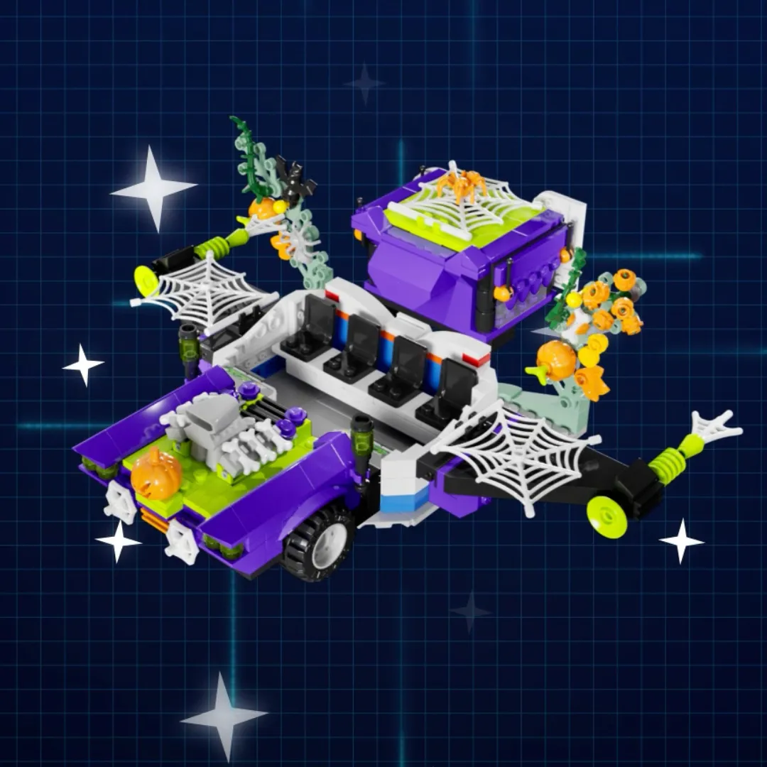 Galacticoaster ship with new halloween themed elements