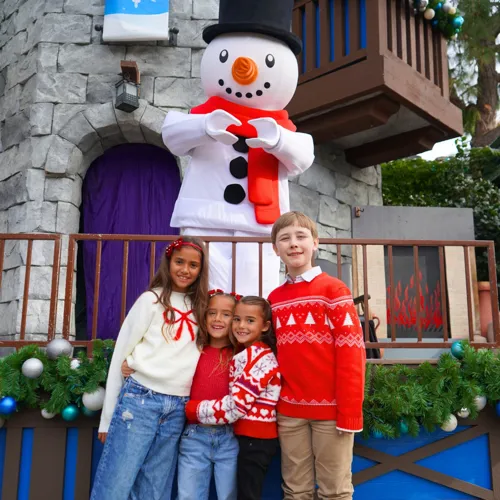 Snowman Character at LEGOLAND Resort