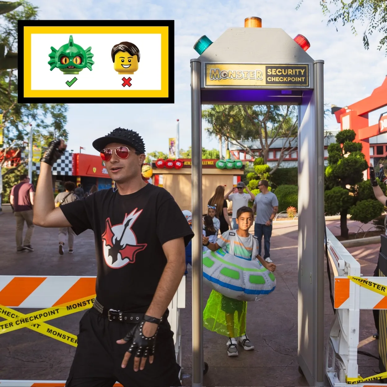 Security Checkpoint Square