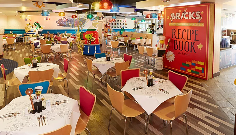 Bricks Family Restaurant Dining Area