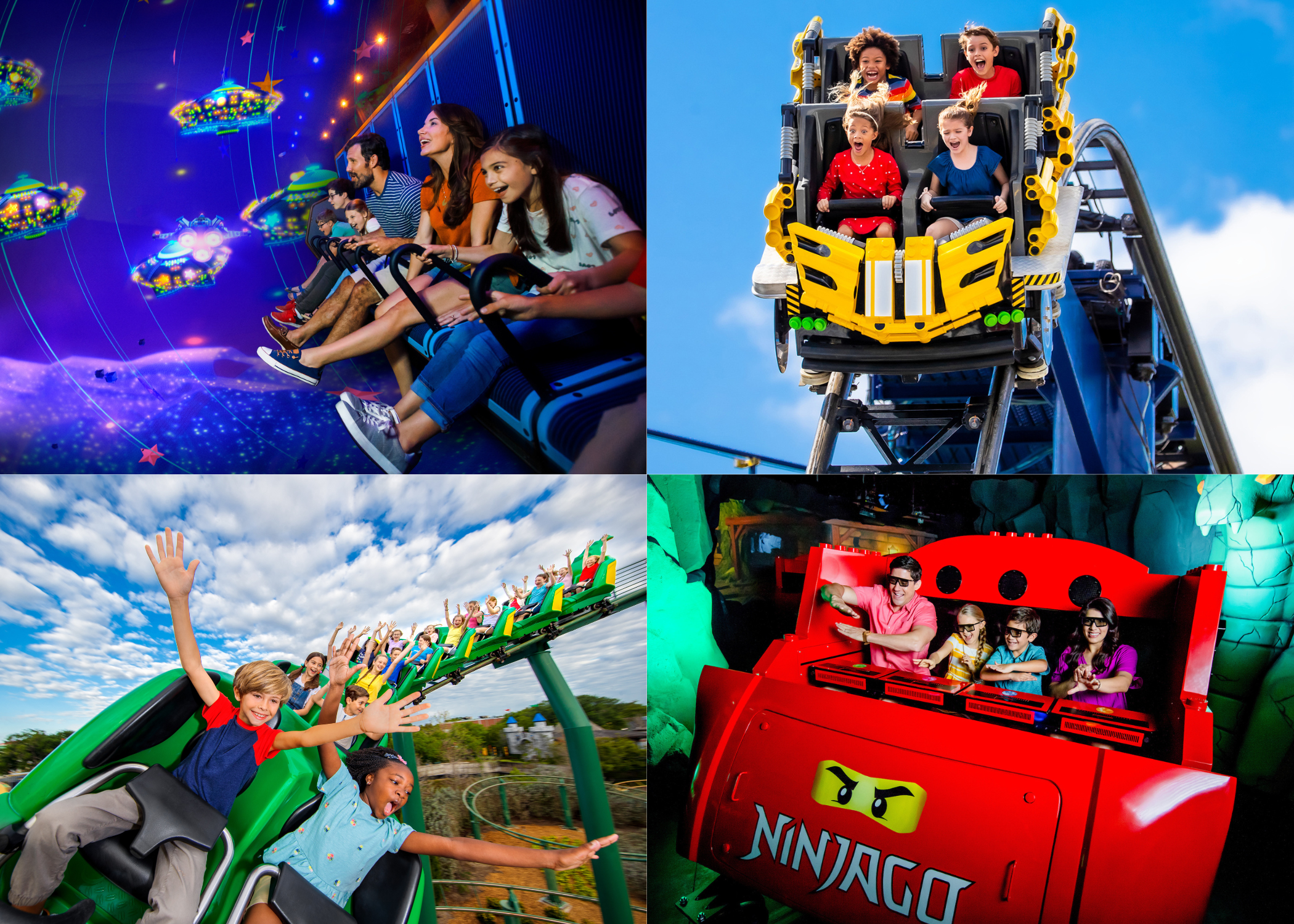 Things To Do Theme Park Collage