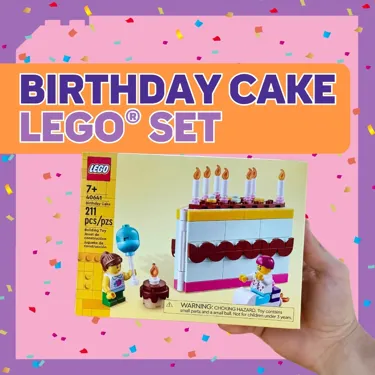 Birthday Cake LEGO Set