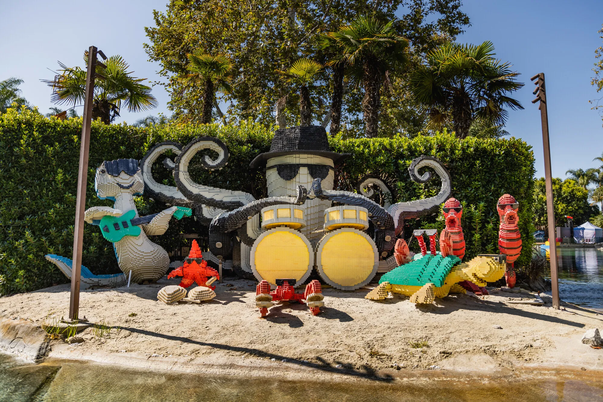 The Octopus Band in Coast Cruise at LEGOLAND California