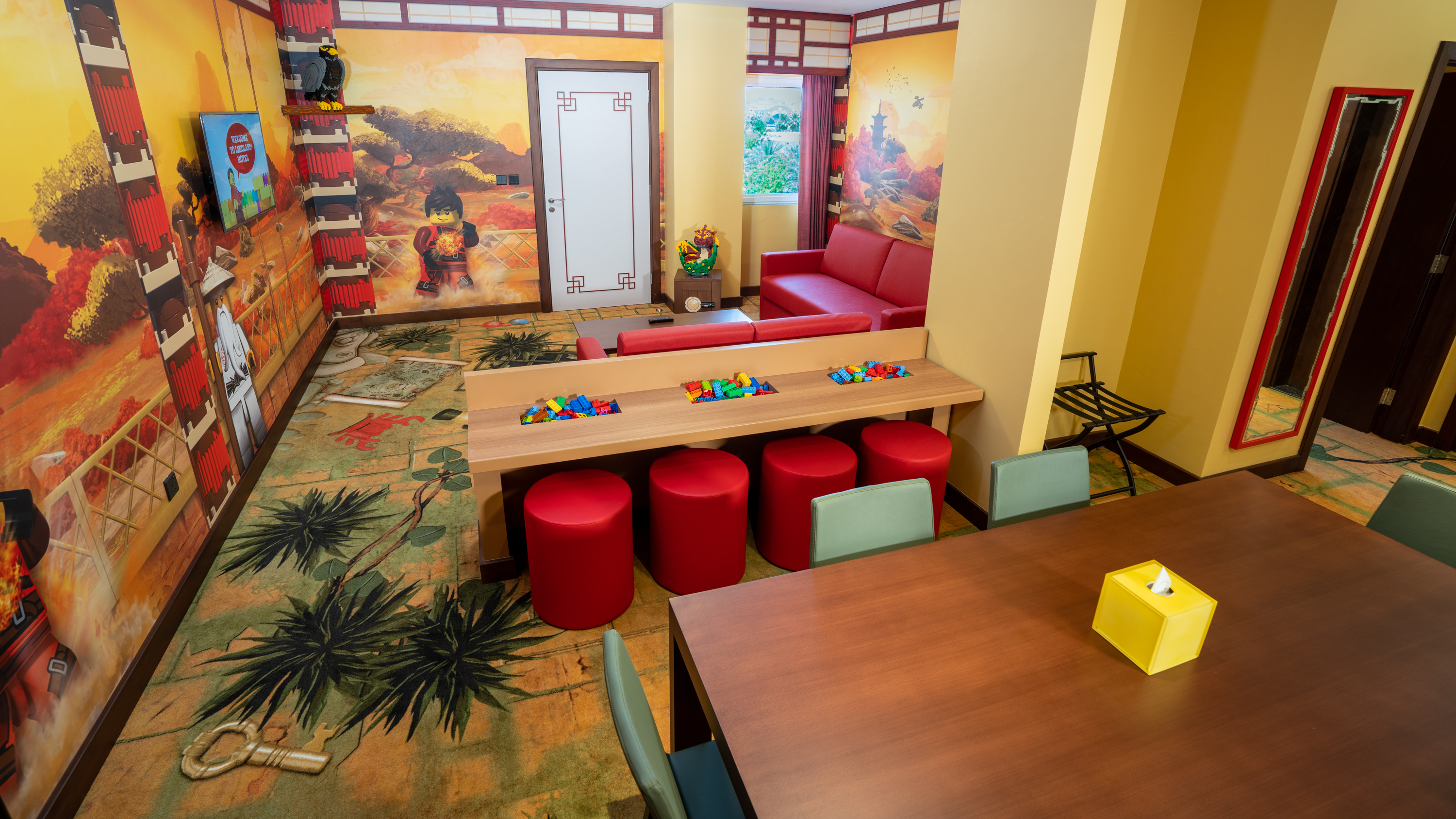 Legoland Hotel Room Interior Ninjago 1
