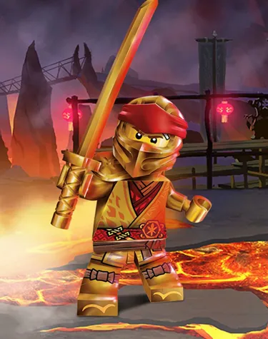 Legoland Ninja Kai Lava