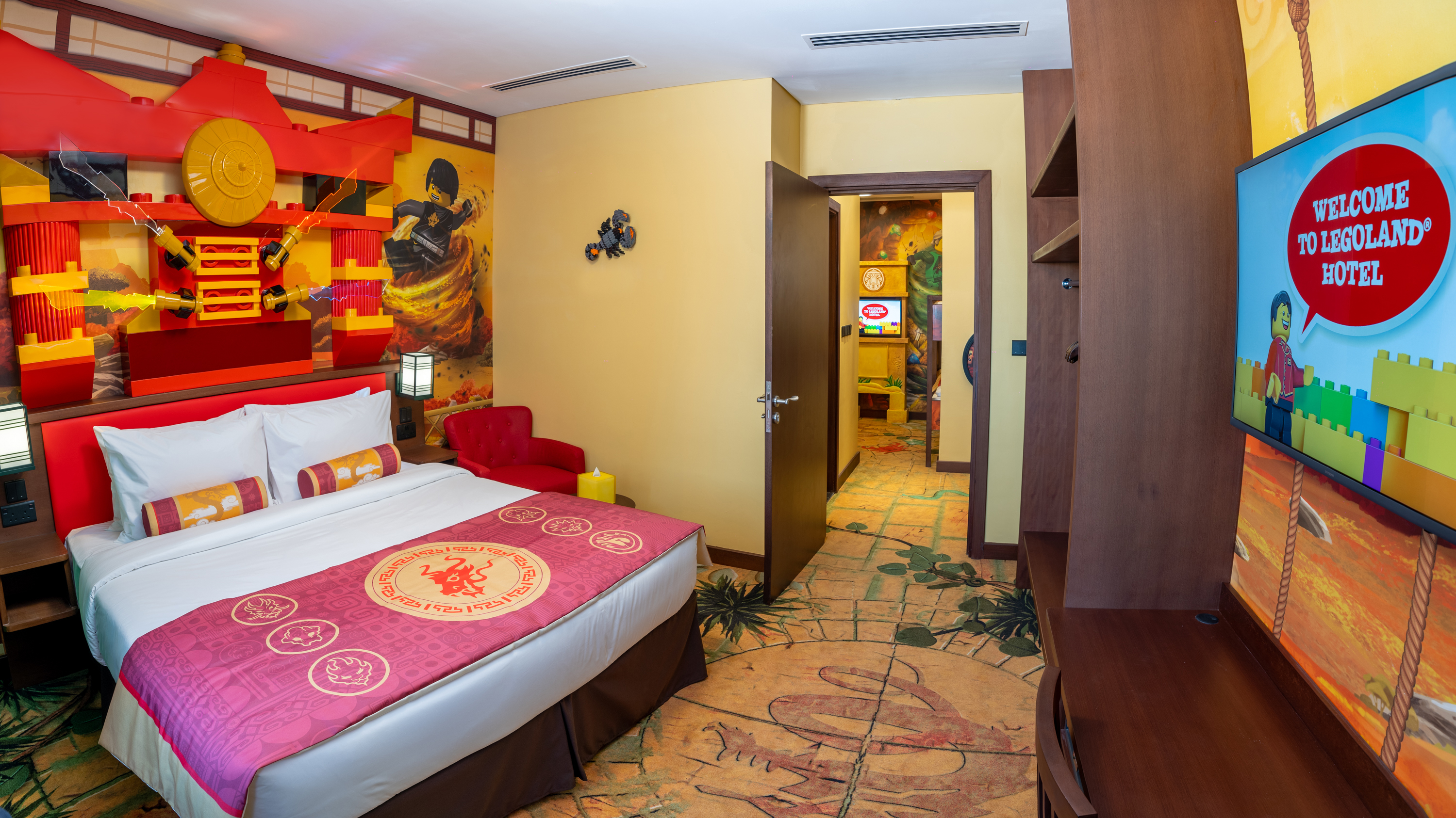 Legoland Hotel Room Interior Ninjago 4(PS)