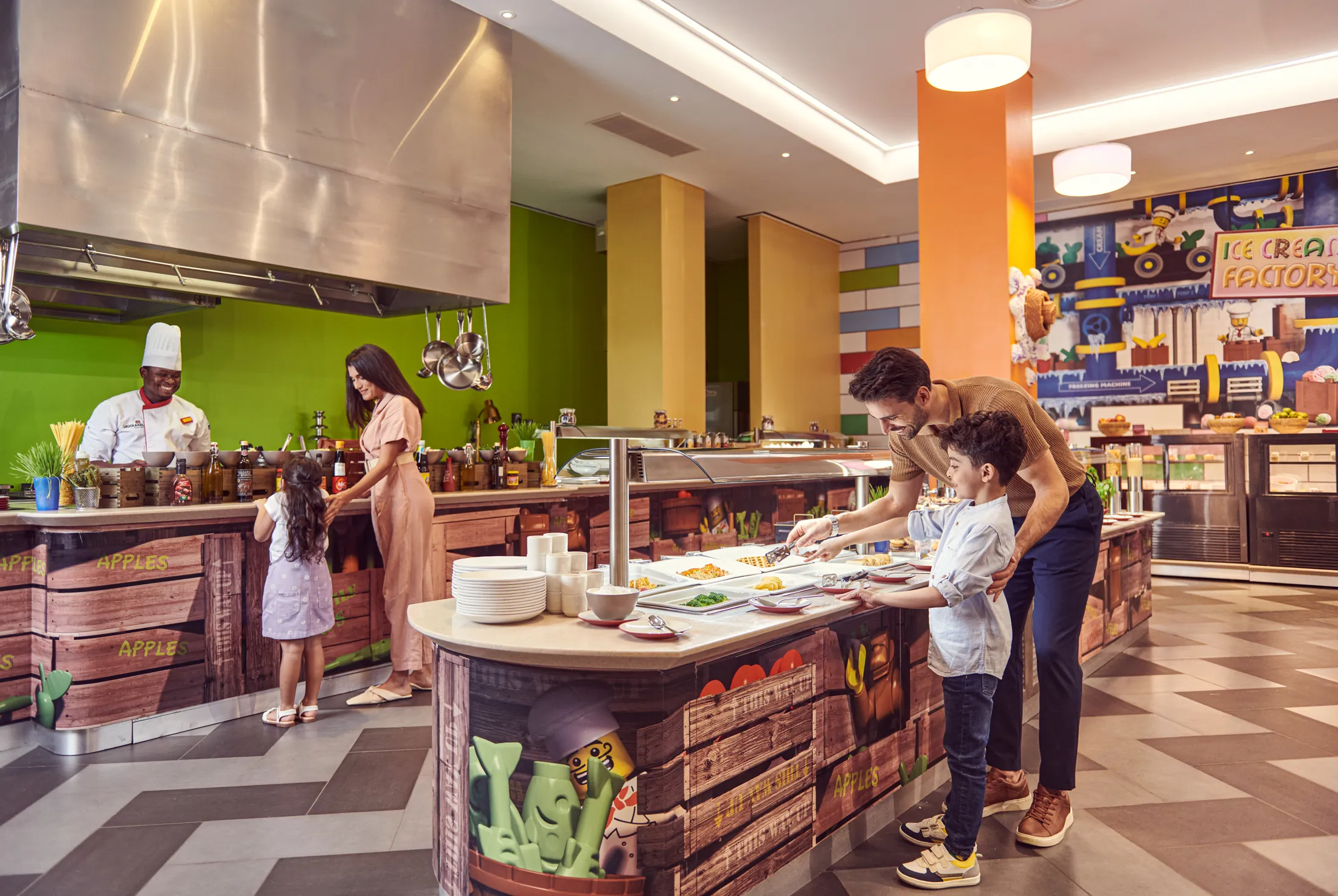 Bricks Family Restaurant Buffet LEGOLAND Hotel