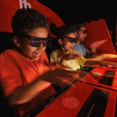 Kids on NINJAGO Ride