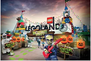 Monster Party Entrance for Brick-or-Treat at LEGOLAND Parks