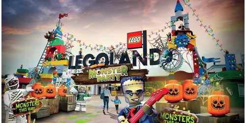 Monster Party Entrance for Brick-or-Treat at LEGOLAND Parks