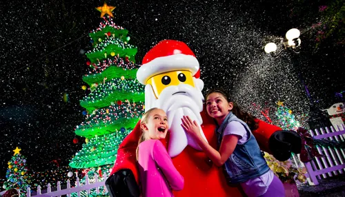 Santa at LEGOLAND Florida