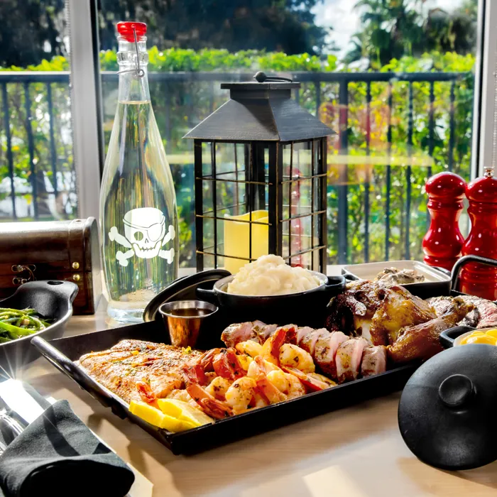 Feast like a pirate family-style!
