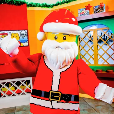 LEGO Santa Character Meet and Greet at LEGOLAND Florida Resort