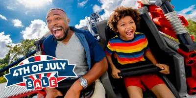 Ticket image for 4th of July Sale 1-Day, 2-Park Ticket