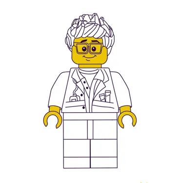 Coloring Sheet Lego Knight