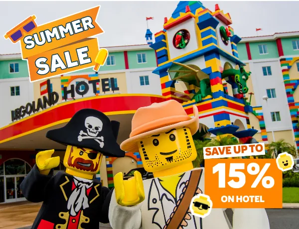 Hotel 15% Savings Column Box Summer Sale