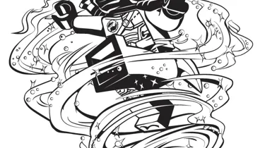 NINJAGO COLORING 1