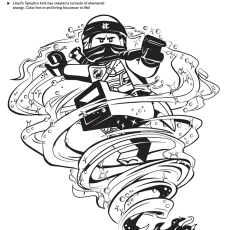NINJAGO COLORING 1