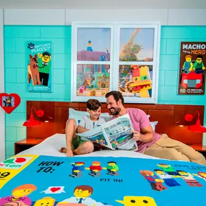 LEGO Movie Room Dad And Son