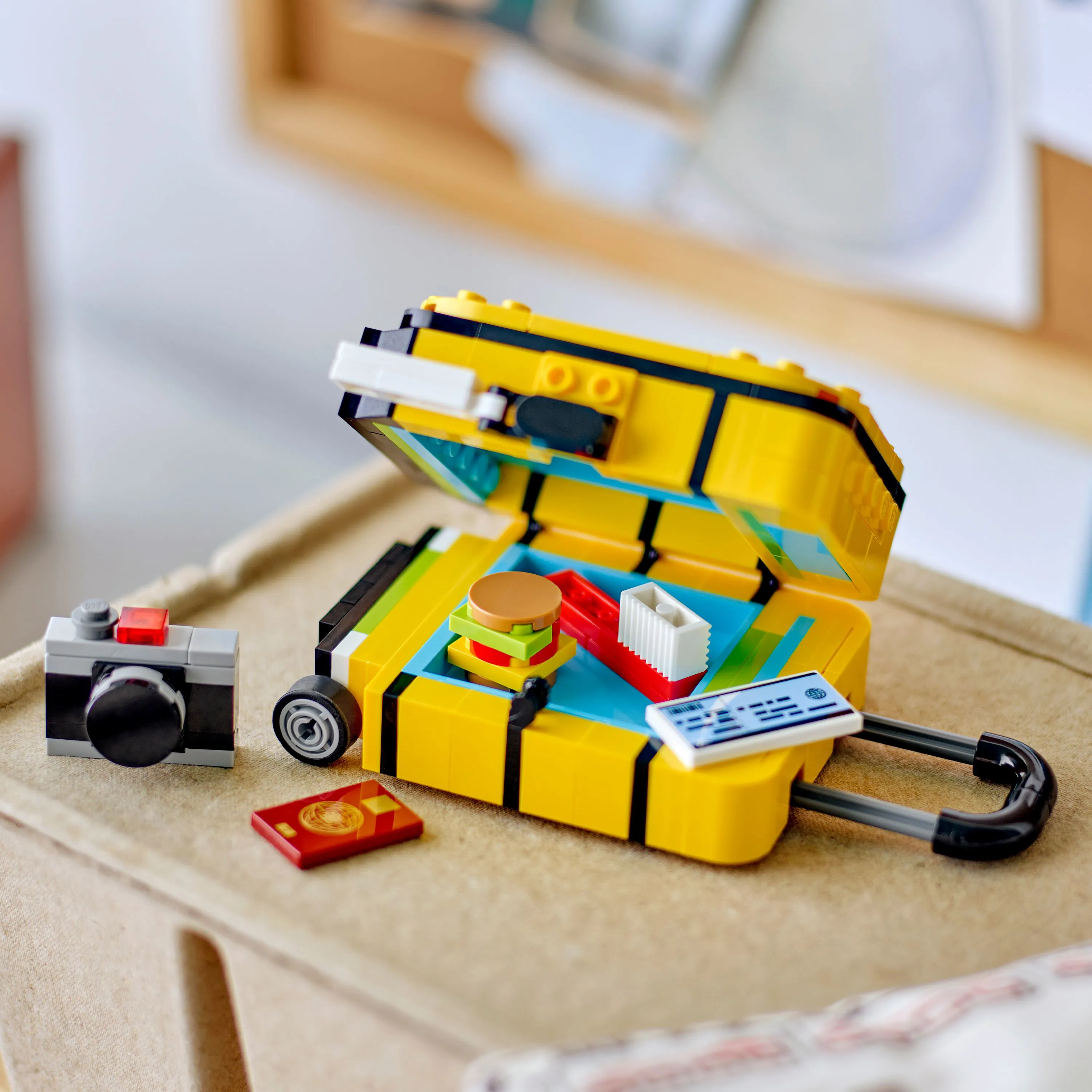 Yellow Suitcase GWP