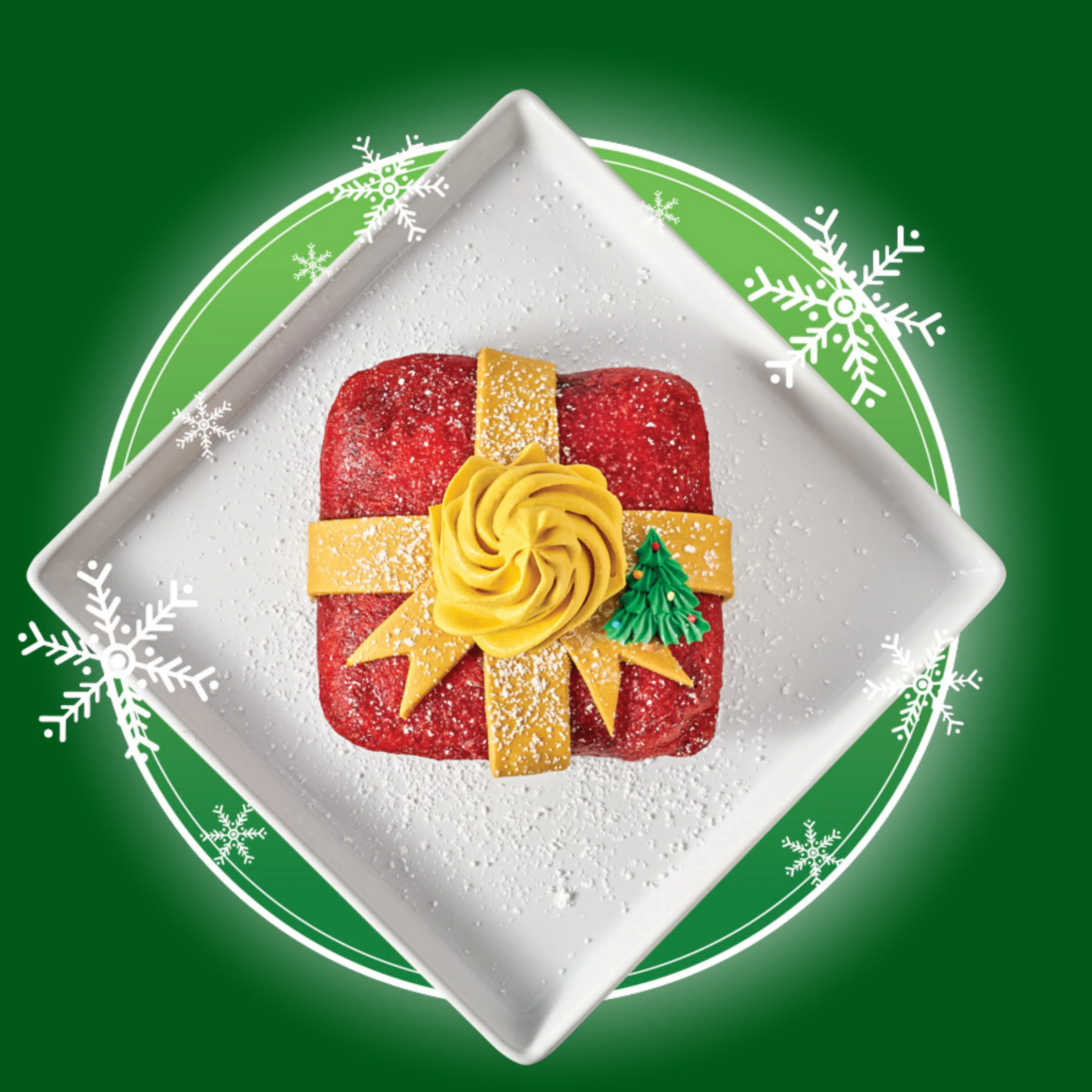 Gift-Wrapped Brownie at LEGOLAND Florida Holiday Event