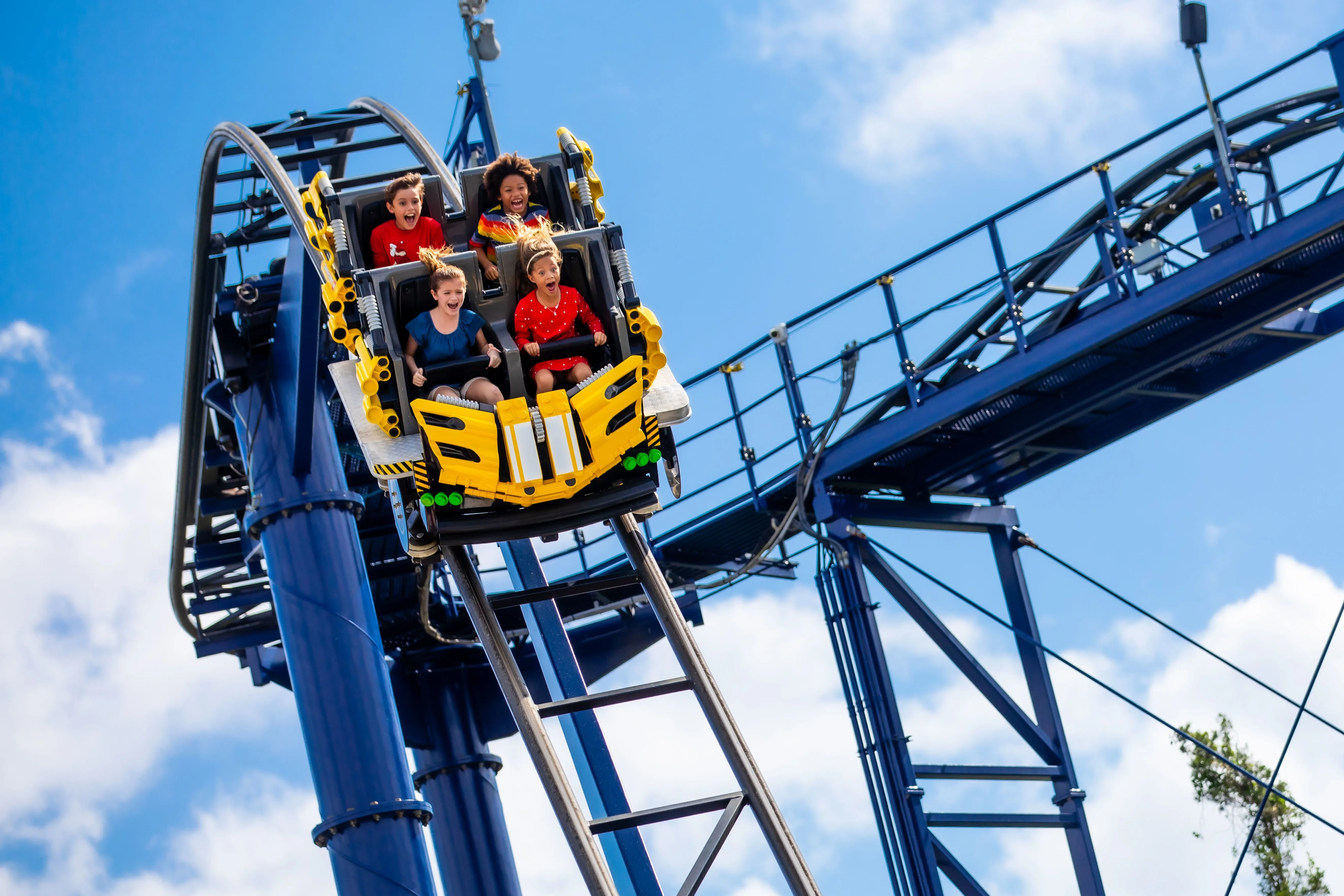 This amazing wooden roller coaster build is every Lego fan's