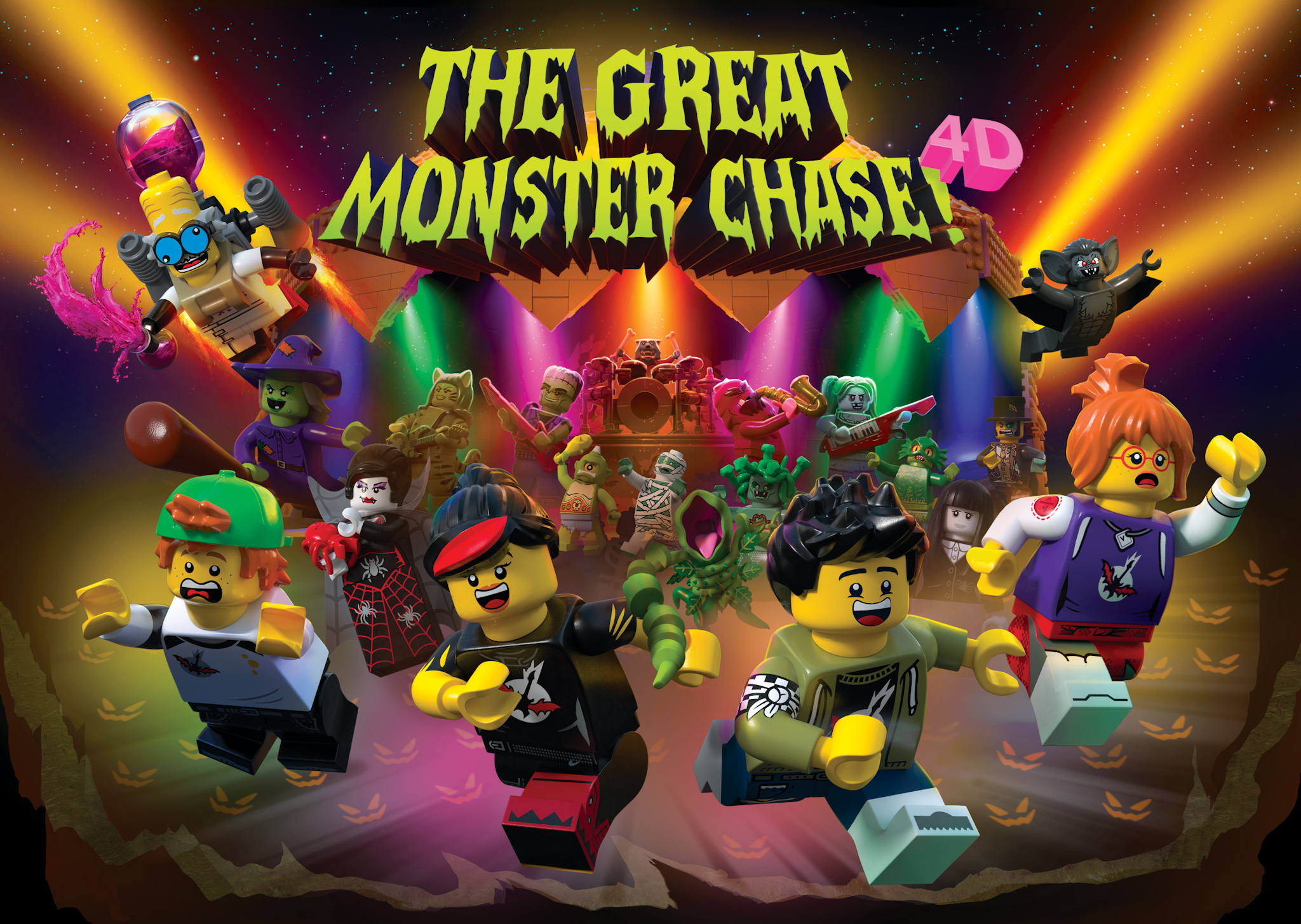 The Great Monster Chase 4D Movie Poster
