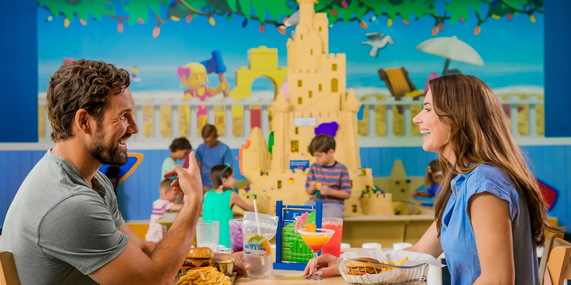 Sandy's Castle Dinner 2X1