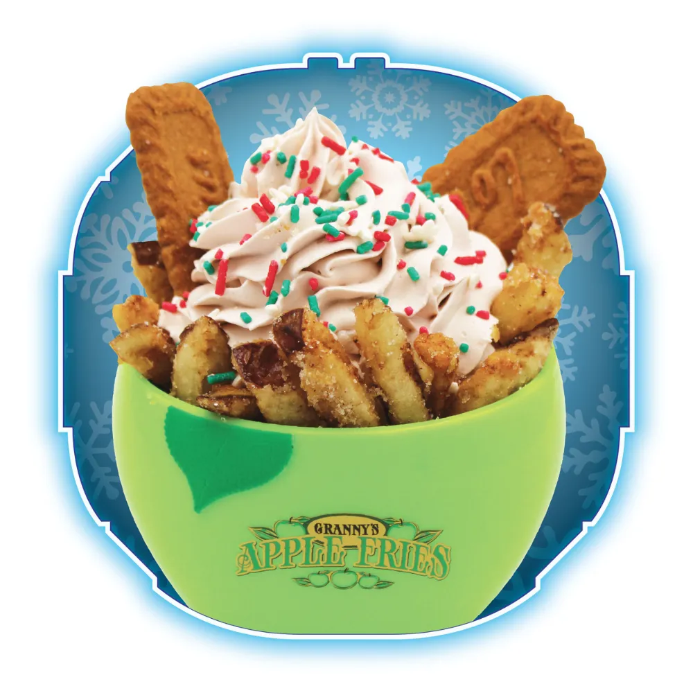 Claus’ Cookie Apple Fries