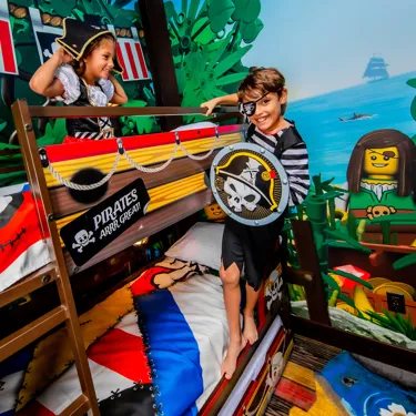 Separate kids area in EVERY room!