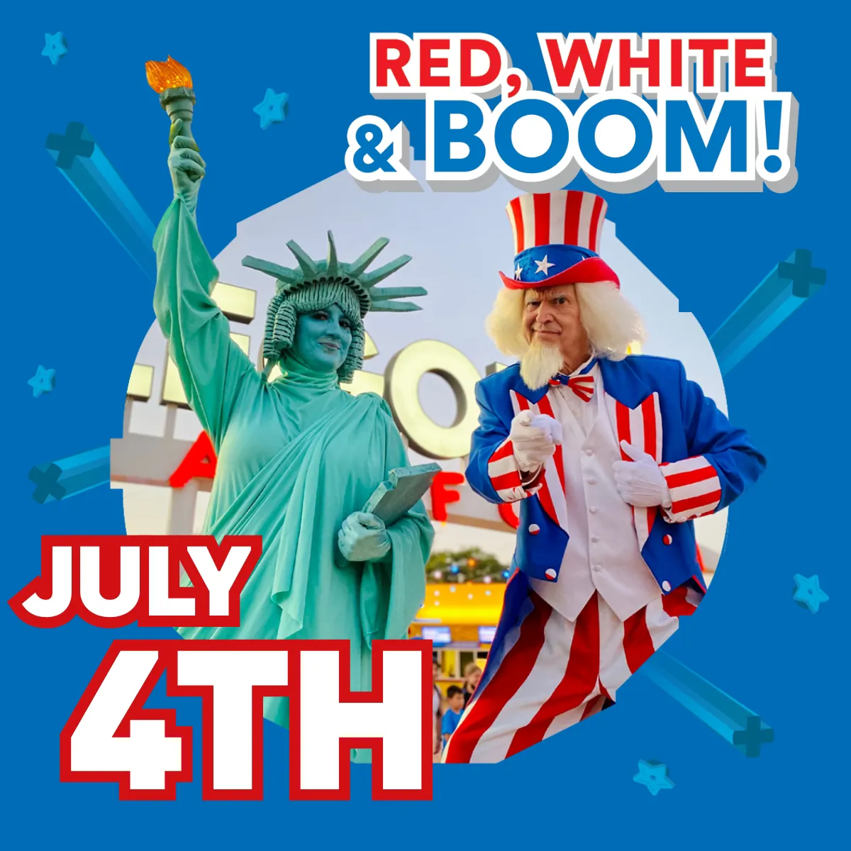 Celebrate 4th of July at Red, White and BOOM at LEGOLAND Florida Resort