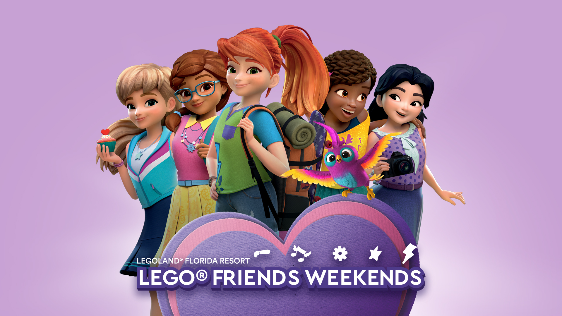 LEGO Friends Weekend Logo