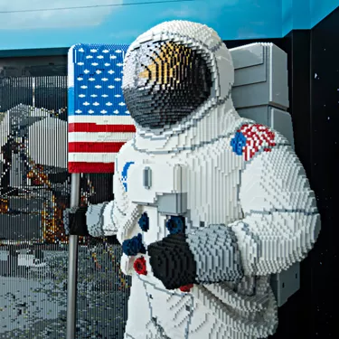 LEGO Astronaut Build 