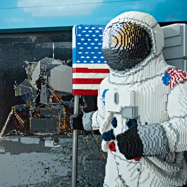 LEGO Astronaut Build 