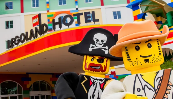 Legoland Hotel with characters