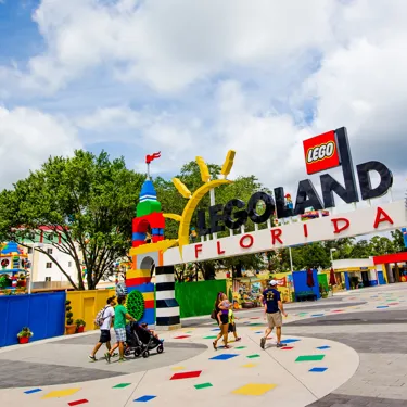 Just 130-kid steps from LEGOLAND!