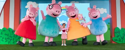 Meet and Greet with Peppa Pig and her family at PEPPA PIG Theme Park Florida