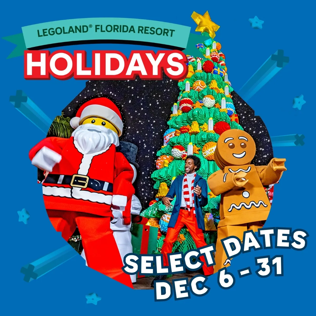 Holidays at LEGOLAND Select Dates December 6-31, 2026