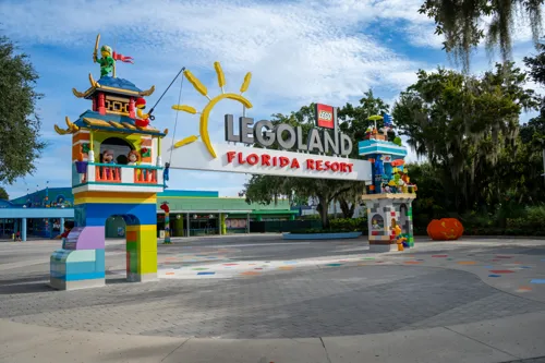 LEGOLAND Florida Halloween entrance