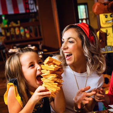 Shipwreck Breakfast at Pirate Island Hotel