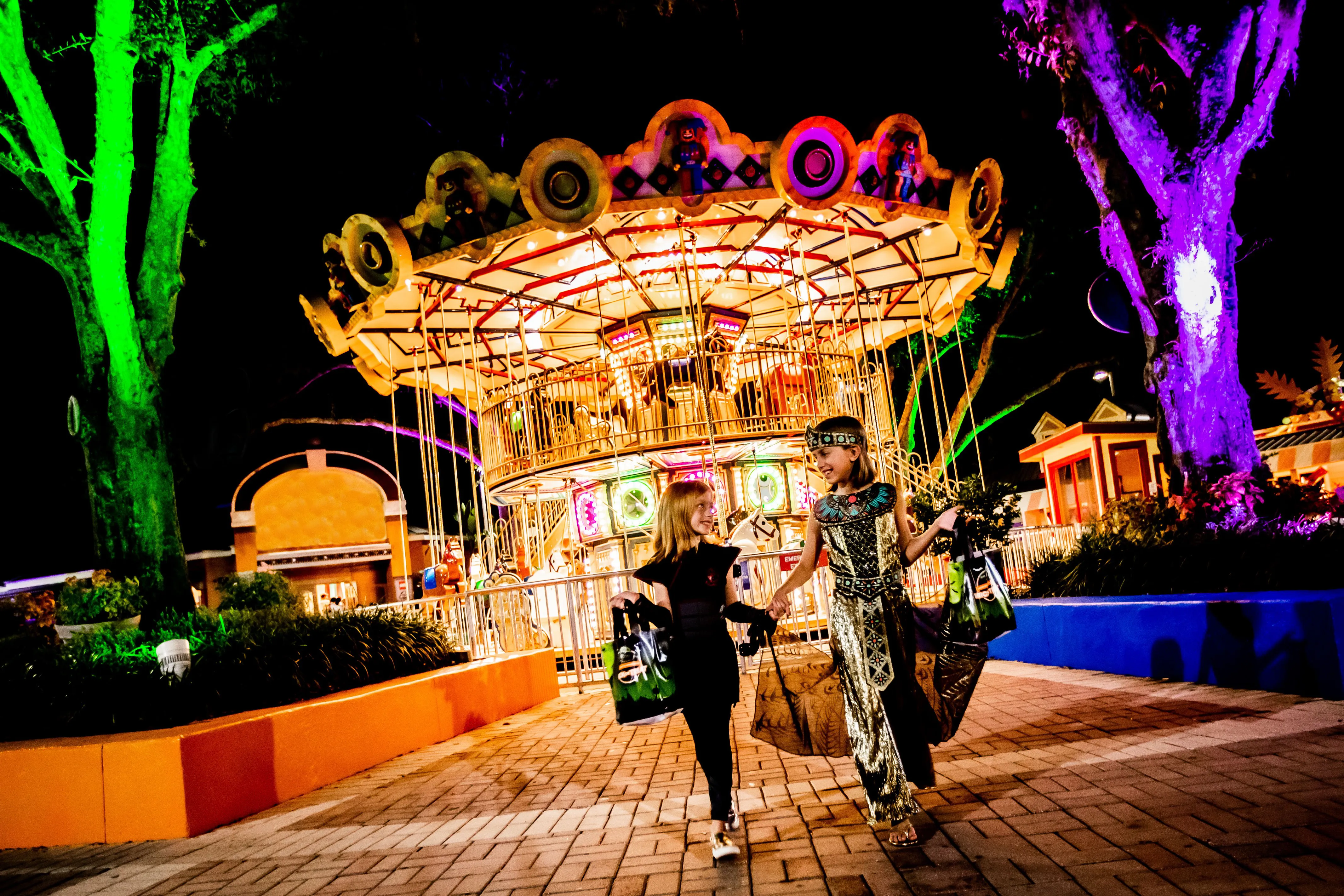 Brick Or Treat MONSTER PARTY At LEGOLAND FL Creepy Carousel