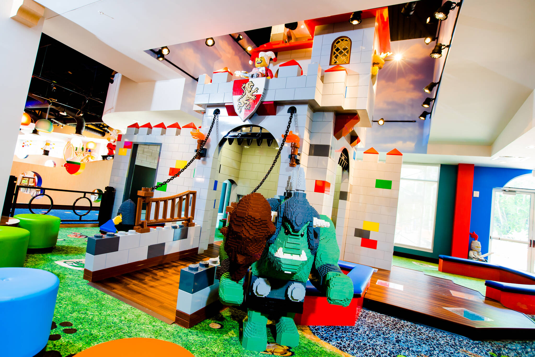 Castle Play Area at the LEGOLAND Hotel
