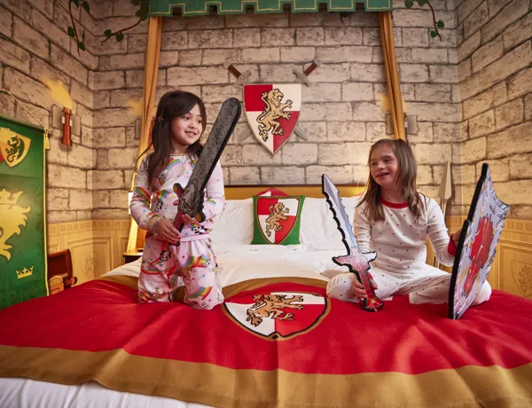 Kids playing in Kingdom Bedroom