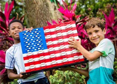 LEGO American Flag